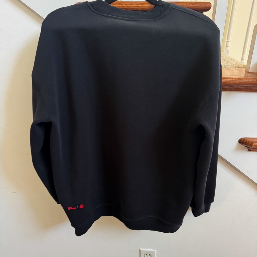 lululemon athletica Black Mickey Mouse Crewneck Sweater - Picture 3 of 5